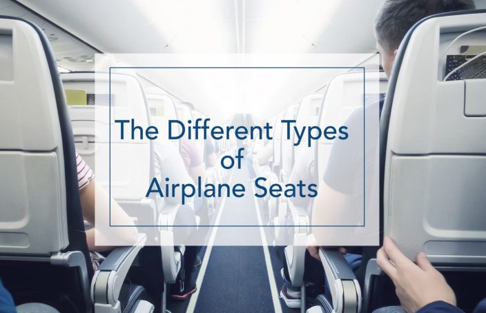 Different Types of Airplane Seats